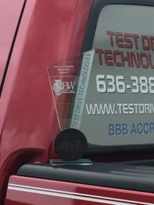 Veteran Owned Business Award - Small Business Weekly - 2017 - Test Drive Technologies